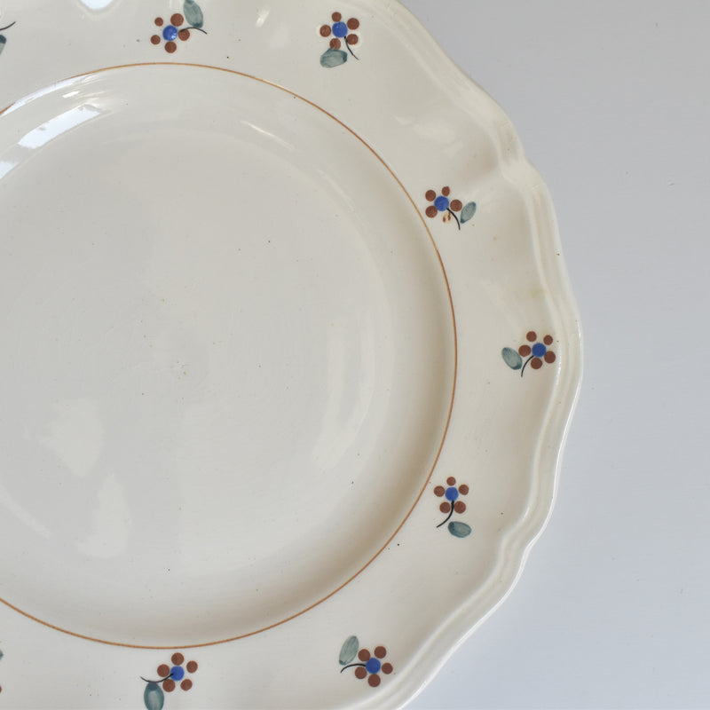 Vintage Plate Digoin & Sarreguemines Arromanches E
