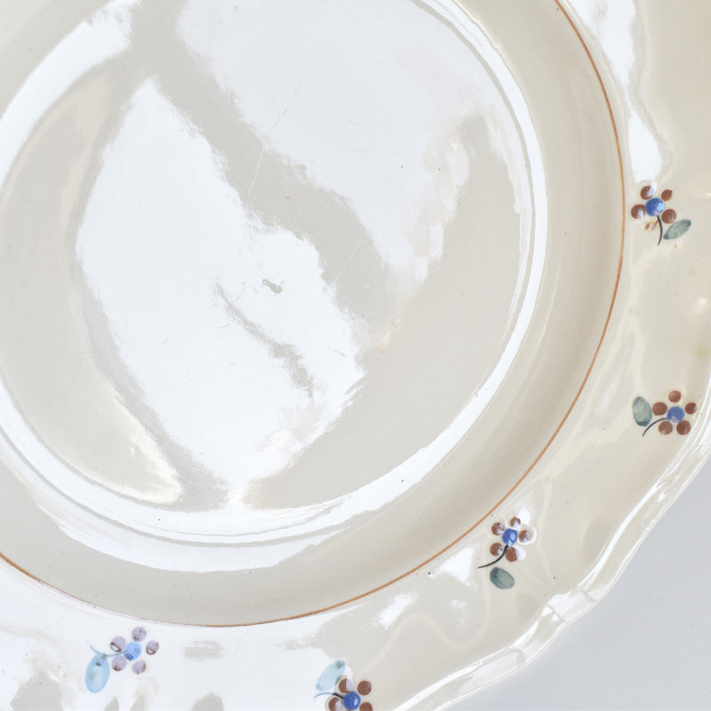 Vintage Plate Digoin & Sarreguemines Arromanches E