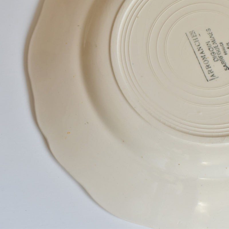 Vintage Plate Digoin & Sarreguemines Arromanches E