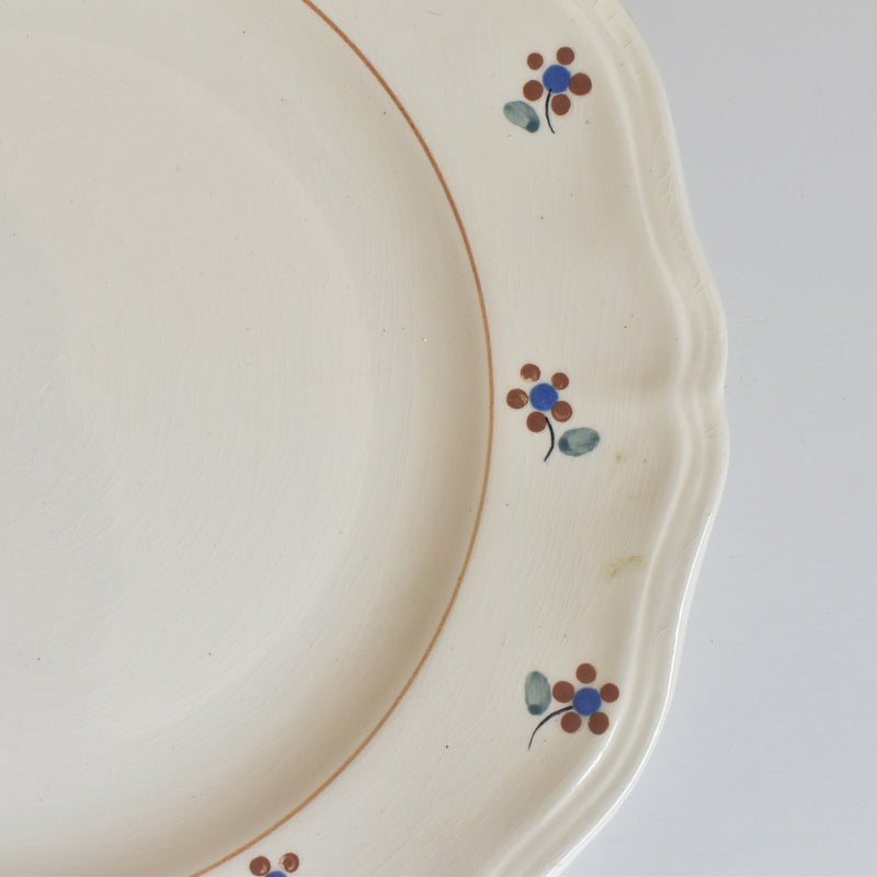 Vintage Plate Digoin & Sarreguemines Arromanches G