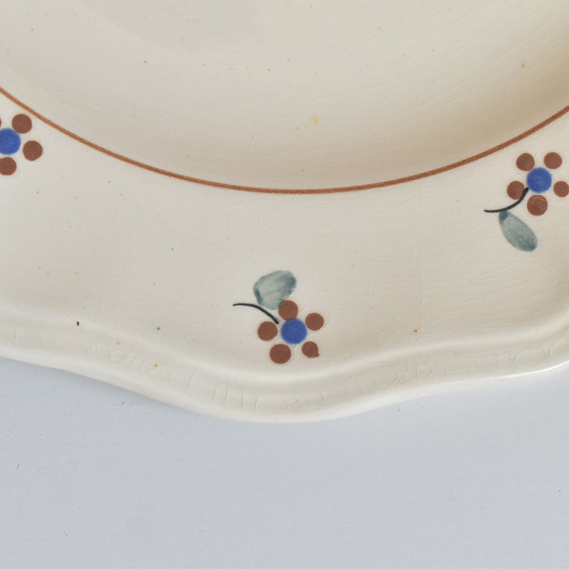 Vintage Plate Digoin & Sarreguemines Arromanches G