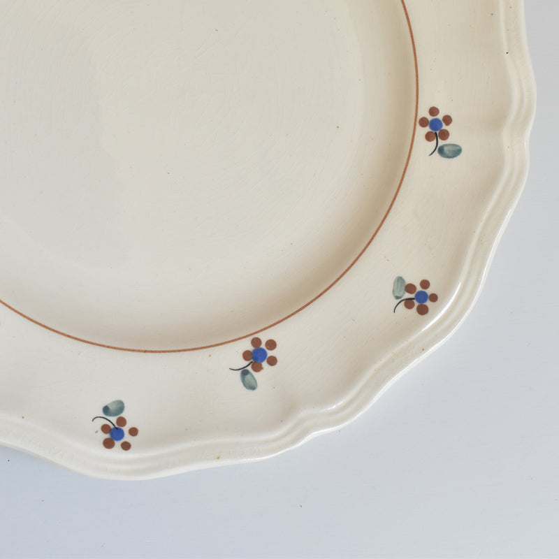 Vintage Plate Digoin & Sarreguemines Arromanches G