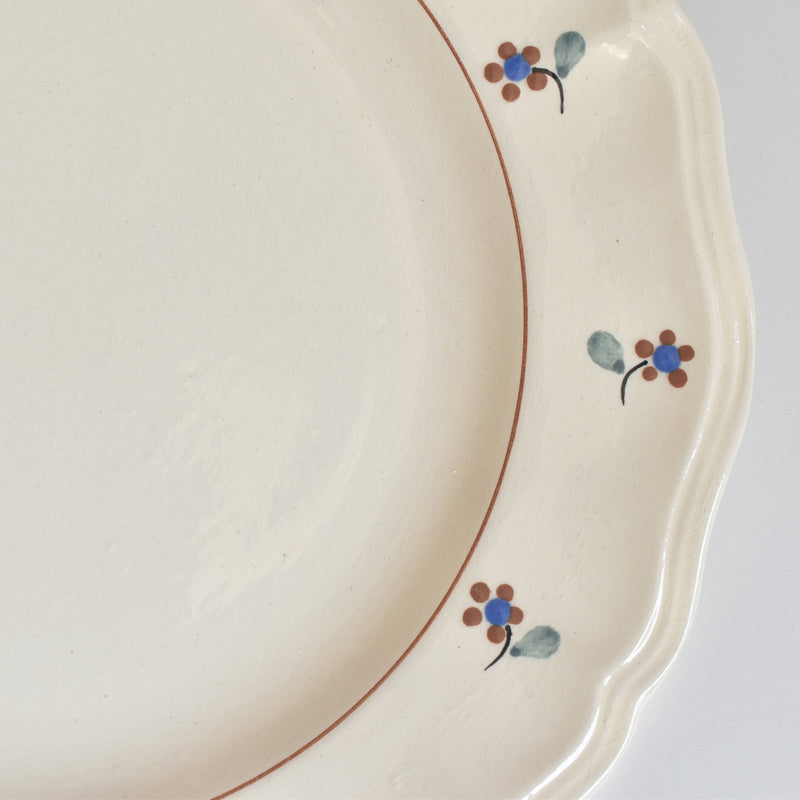 Vintage plate Digoin & Sarreguemines Arromanches H