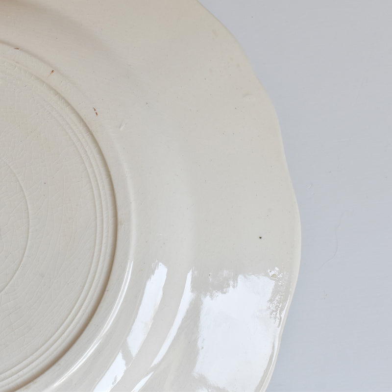 Vintage plate Digoin & Sarreguemines Arromanches H