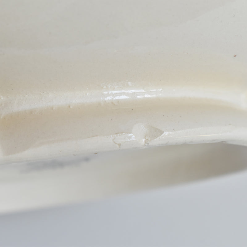 Vintage Salad Bowl, Digoin & Sarreguemines "Arromanches"
