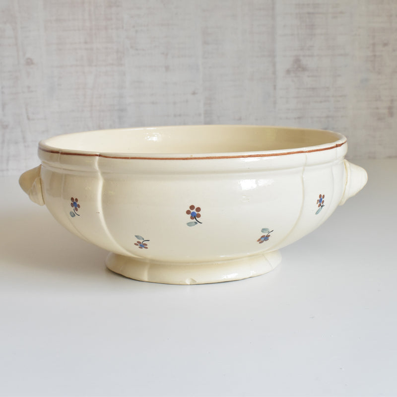 Vintage Salad Bowl, Digoin & Sarreguemines "Arromanches"