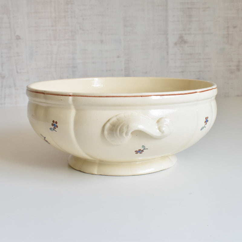 Vintage Salad Bowl, Digoin & Sarreguemines "Arromanches"