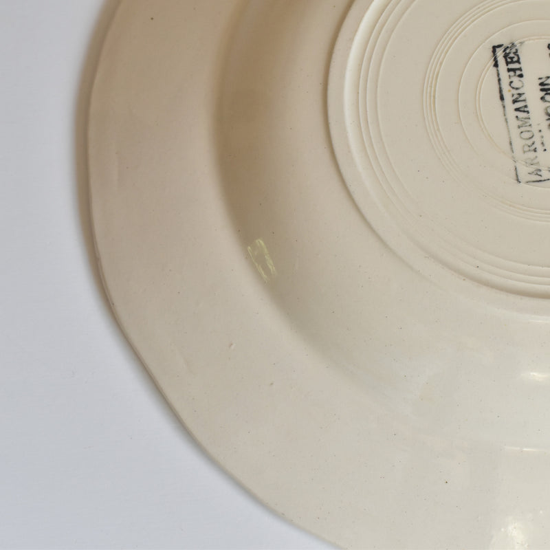 Vintage Deep Plate, Digoin & Sarreguemines, Arromanches B