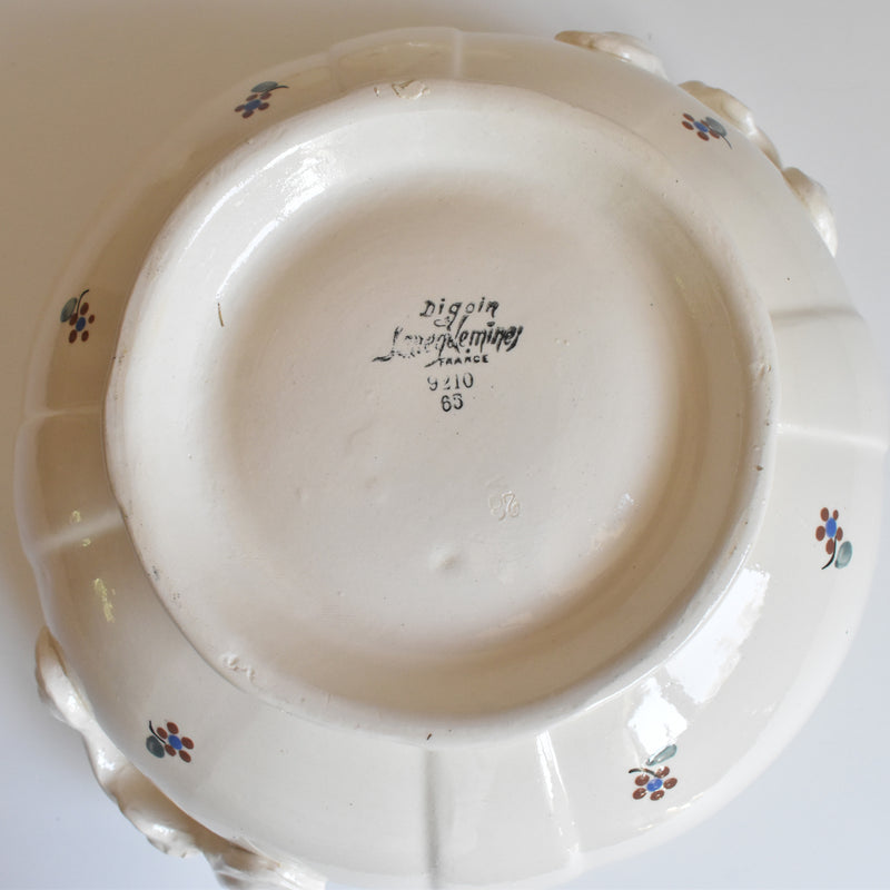 Vintage Soup Tureen Digoin & Sarreguemines Arromanches