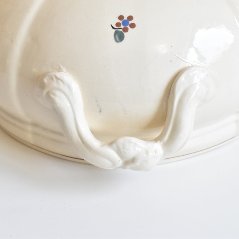 Vintage Soup Tureen Digoin & Sarreguemines Arromanches