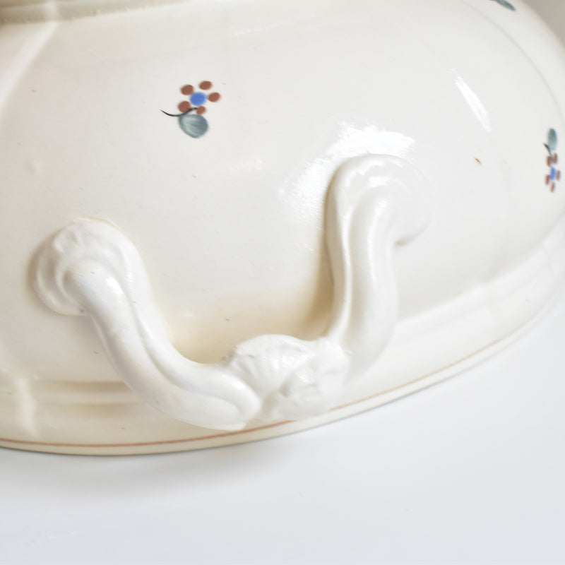 Vintage Soup Tureen Digoin & Sarreguemines Arromanches