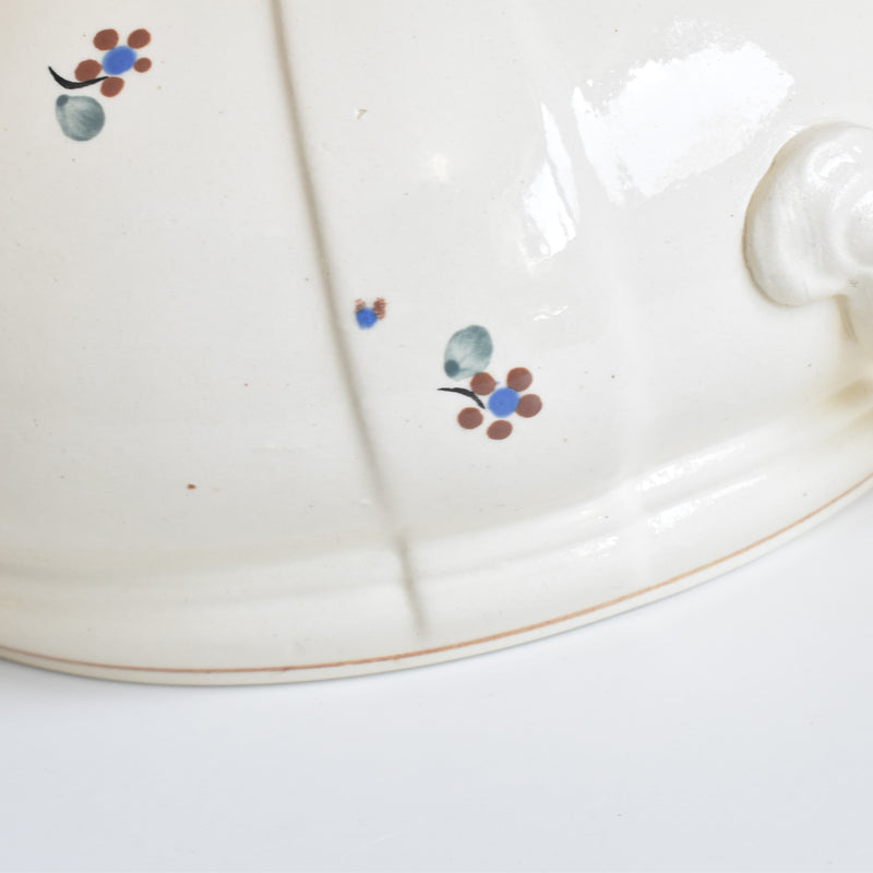 Vintage Soup Tureen Digoin & Sarreguemines Arromanches