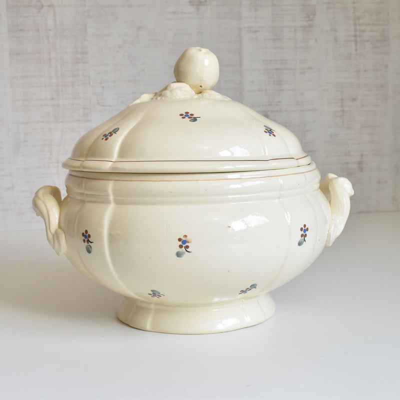 Vintage Soup Tureen Digoin & Sarreguemines Arromanches