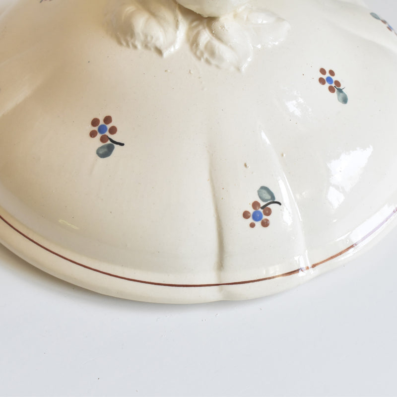 Vintage Soup Tureen Digoin & Sarreguemines Arromanches