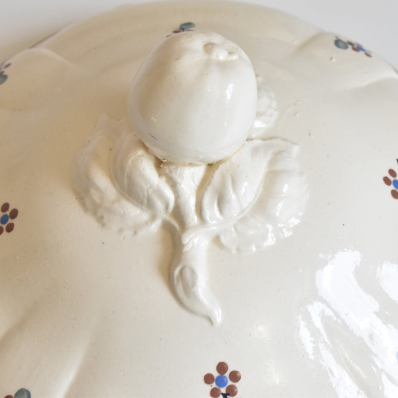 Vintage Soup Tureen Digoin & Sarreguemines Arromanches