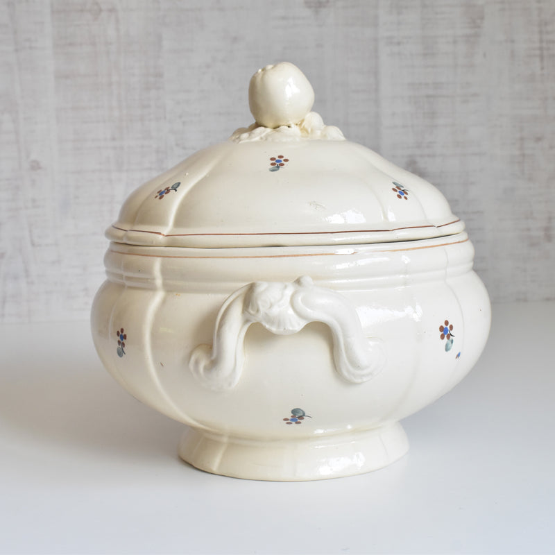 Vintage Soup Tureen Digoin & Sarreguemines Arromanches