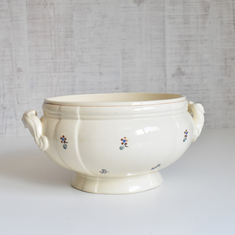 Vintage Soup Tureen Digoin & Sarreguemines Arromanches