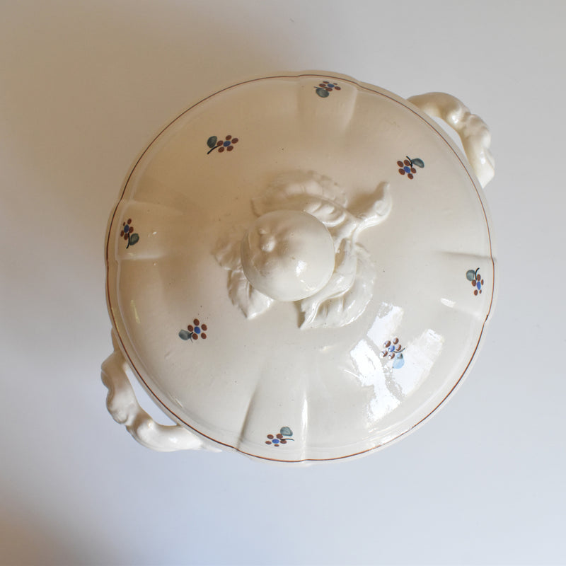 Vintage Soup Tureen Digoin & Sarreguemines Arromanches