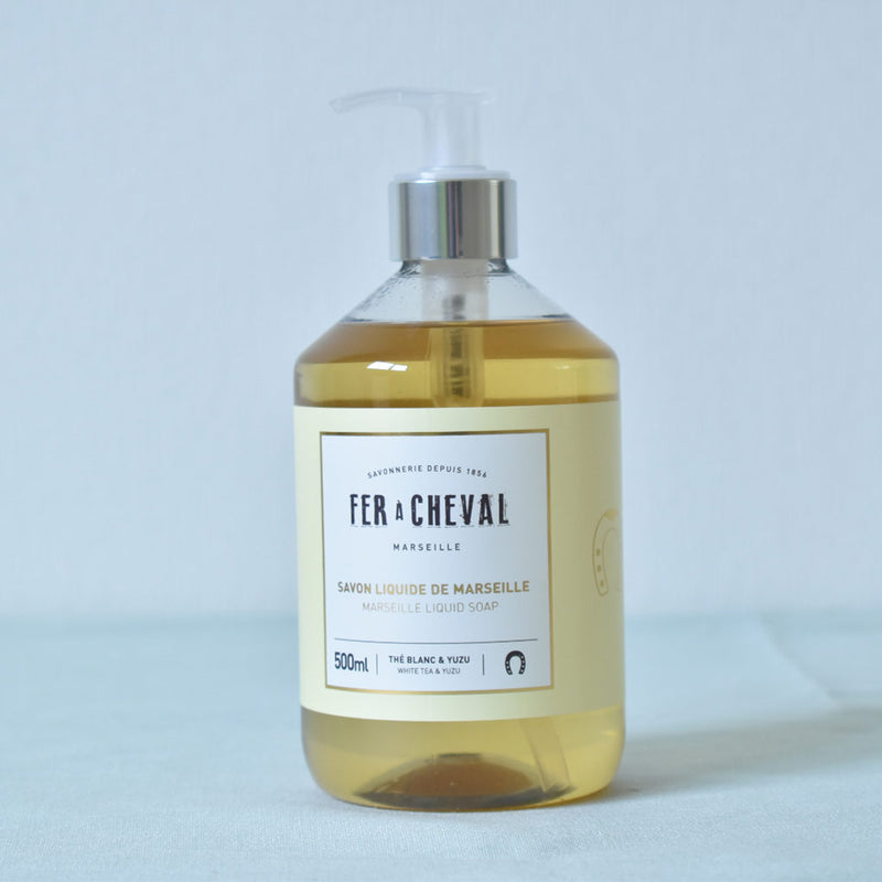 フェールシュヴァル　ホワイトティー&ユズ　リキッドソープ　前
