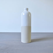 フランス陶器　ディゴワン　オイルボトル　ブラン　横