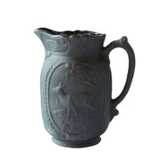 ディゴワン　ピチャー　鹿　ダークブルー　切り抜き