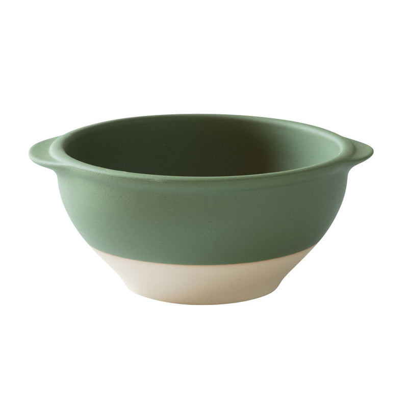 ディゴワン　カフェオレボウル　グリーン　白切り抜き