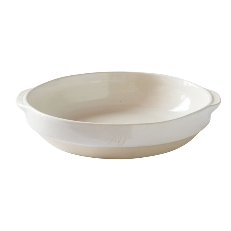 ディゴワン　グラタン皿　ラウンド　ブラン　白切り抜き