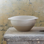 ディゴワン　カフェオレボウル　白　テーブルの上