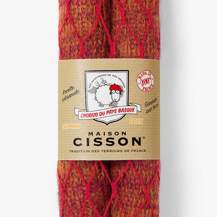 Maison Cisson メゾンシソン 　ニットサラミ　chorizo 紙タグ