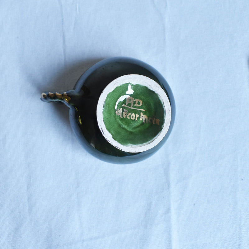 ア.ドラサンヴァル A.Dressinval ミニカップ＆ソーサー 3cm ライトグリーン