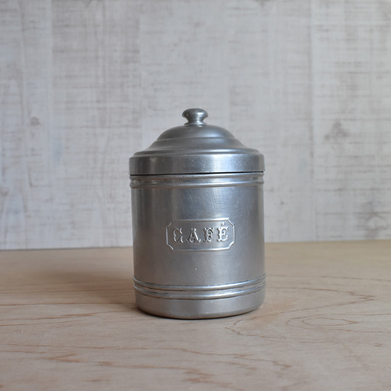 Vintage aluminum storage containers - Set of 6