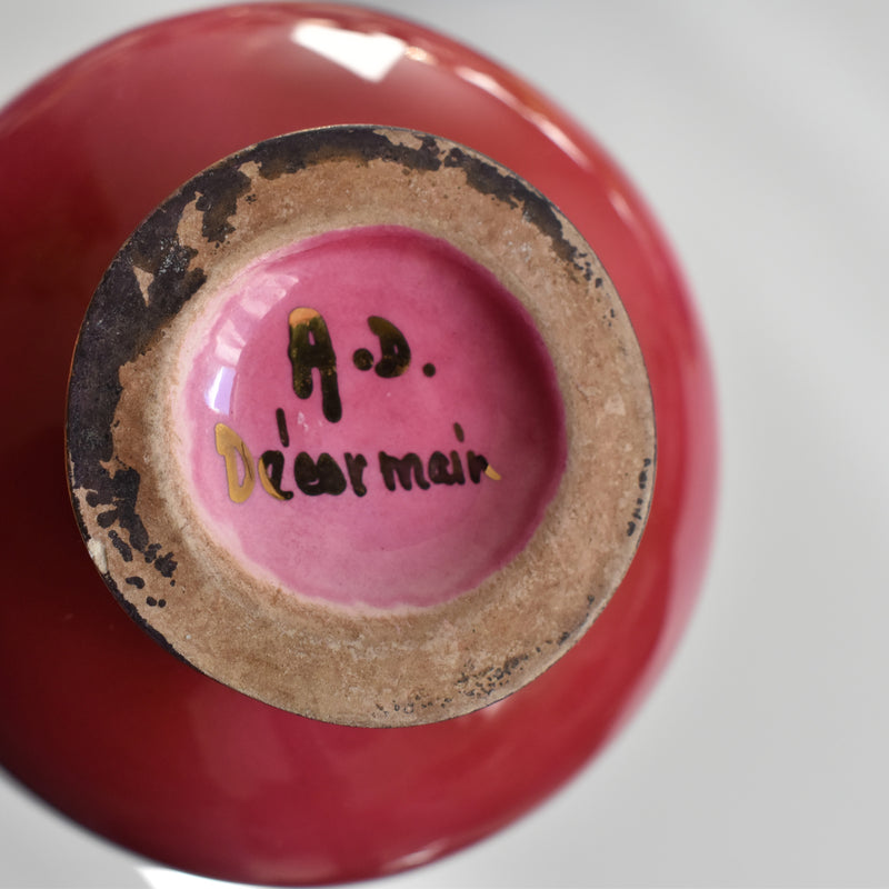 ア.ドラサンヴァル A.Dressinval コーヒーカップ＆ソーサー Pink B