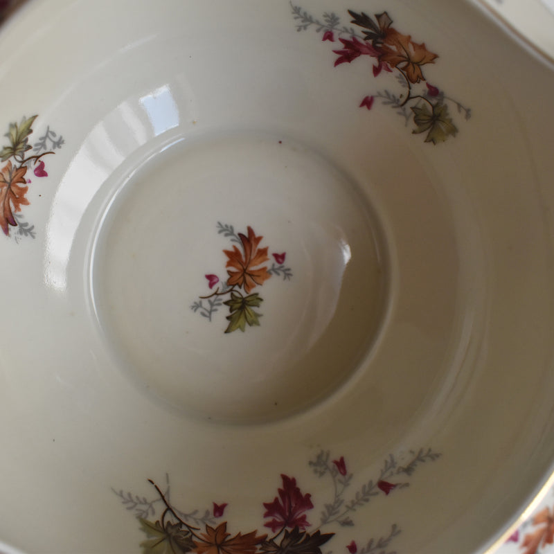 Antique Sauce Boat, Raynaud, Erable