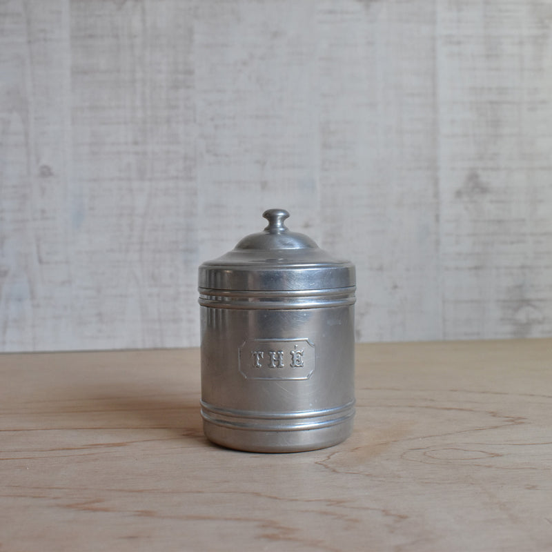 Vintage aluminum storage containers - Set of 6