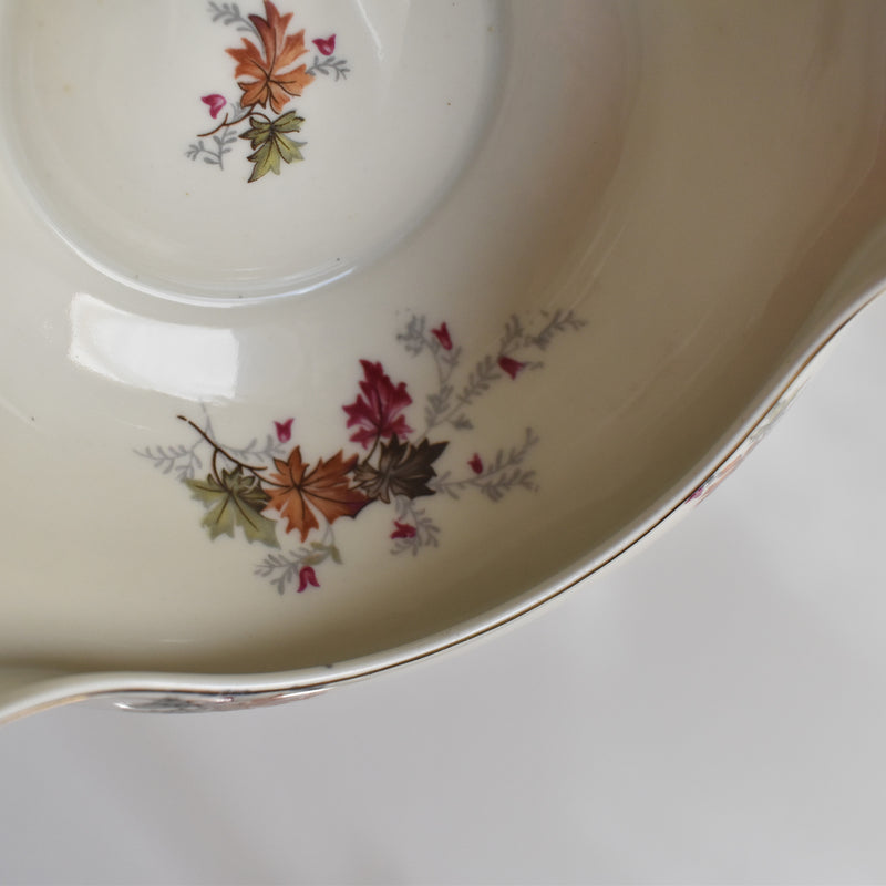 Antique Sauce Boat, Raynaud, Erable