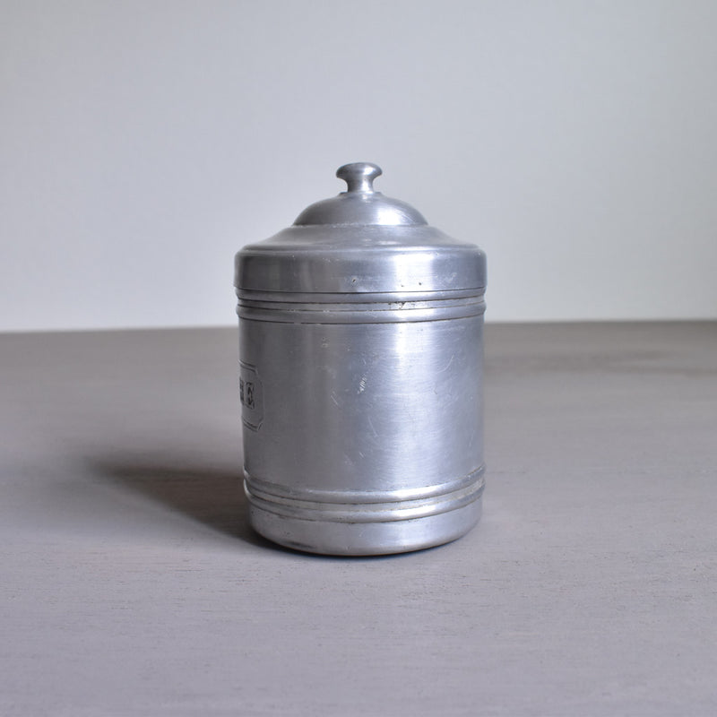 Vintage Aluminum Container - Thé