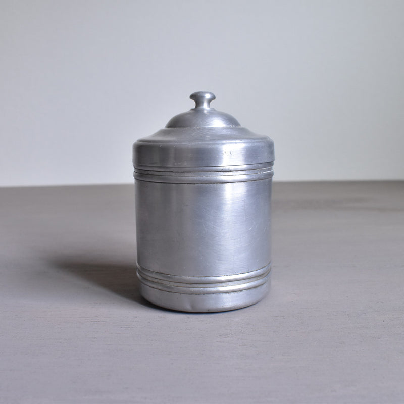 Vintage Aluminum Container - Thé