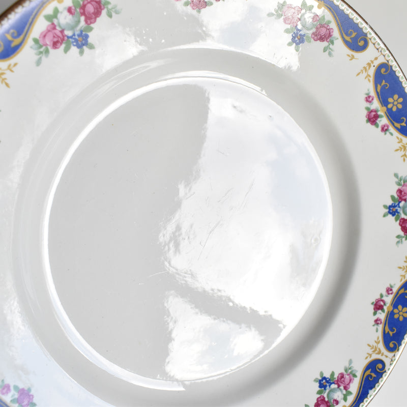 Vintage Plate Mouland des Loups Rose A
