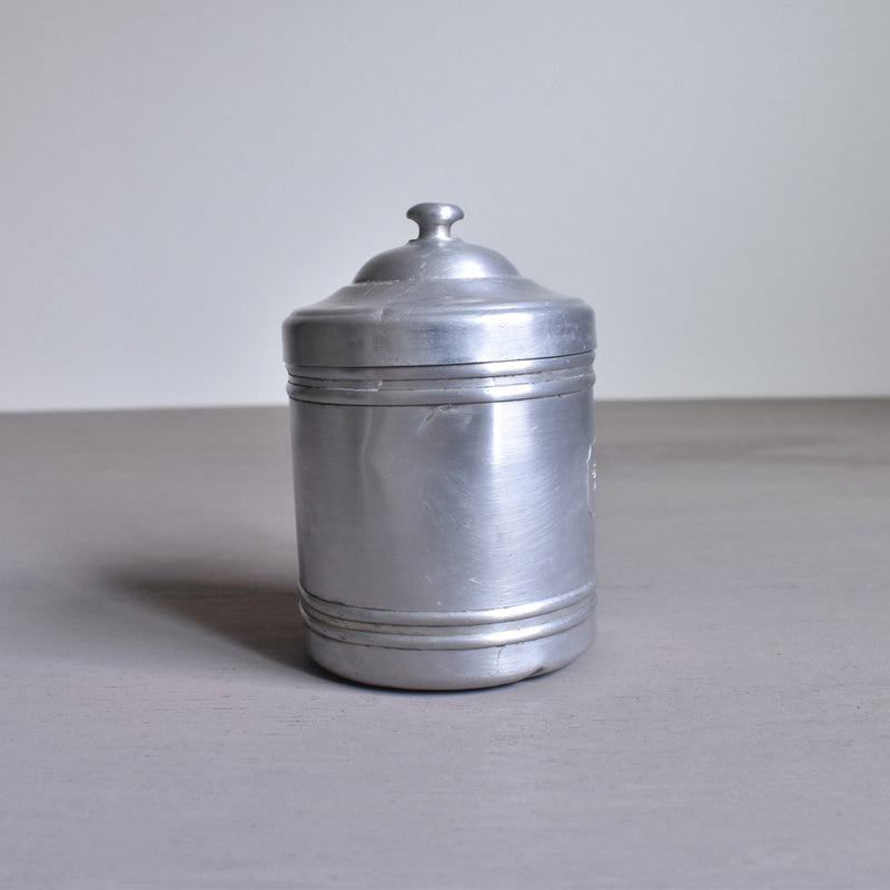Vintage Aluminum Container - Thé