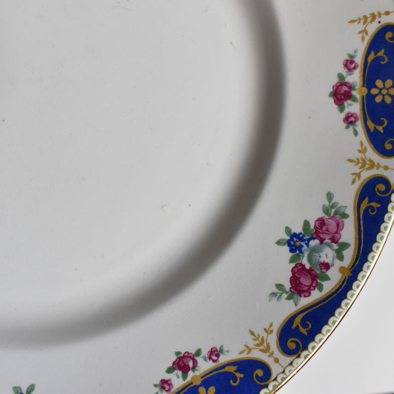 Vintage Plate Mouland des Loups Rose A