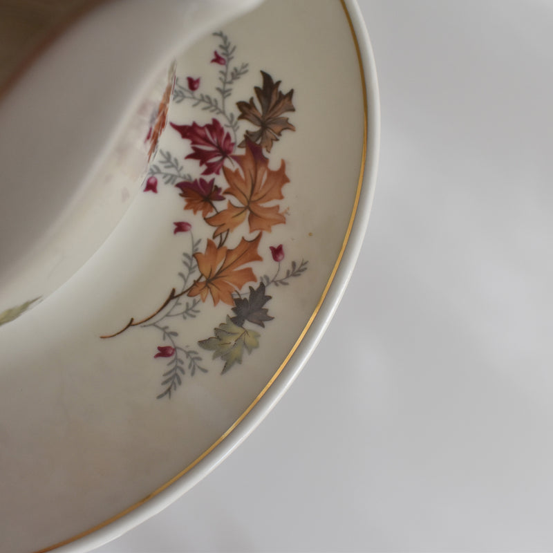 Antique Sauce Boat, Raynaud, Erable