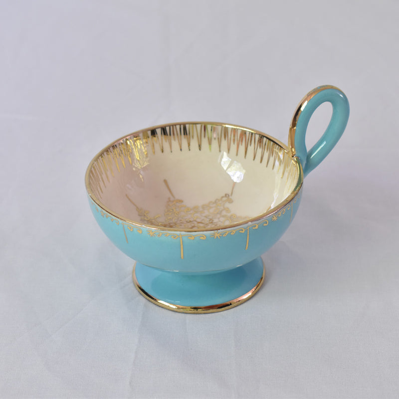 ア.ドラサンヴァル A.Dressinval チョコレートカップ ライトブルー