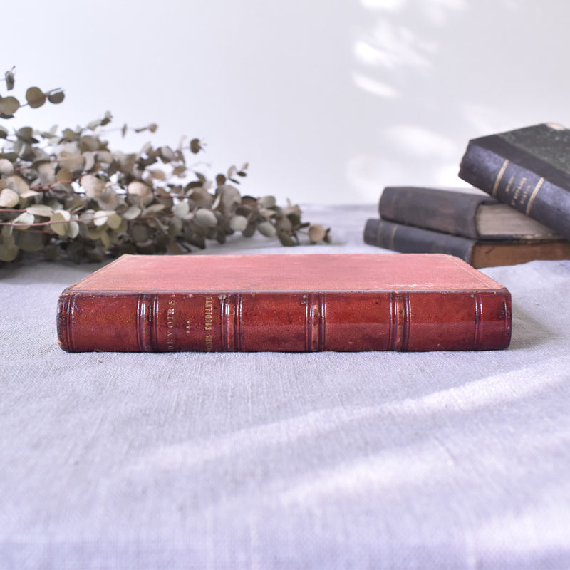 Antique Book "Devoirs des jeunes étudiants"