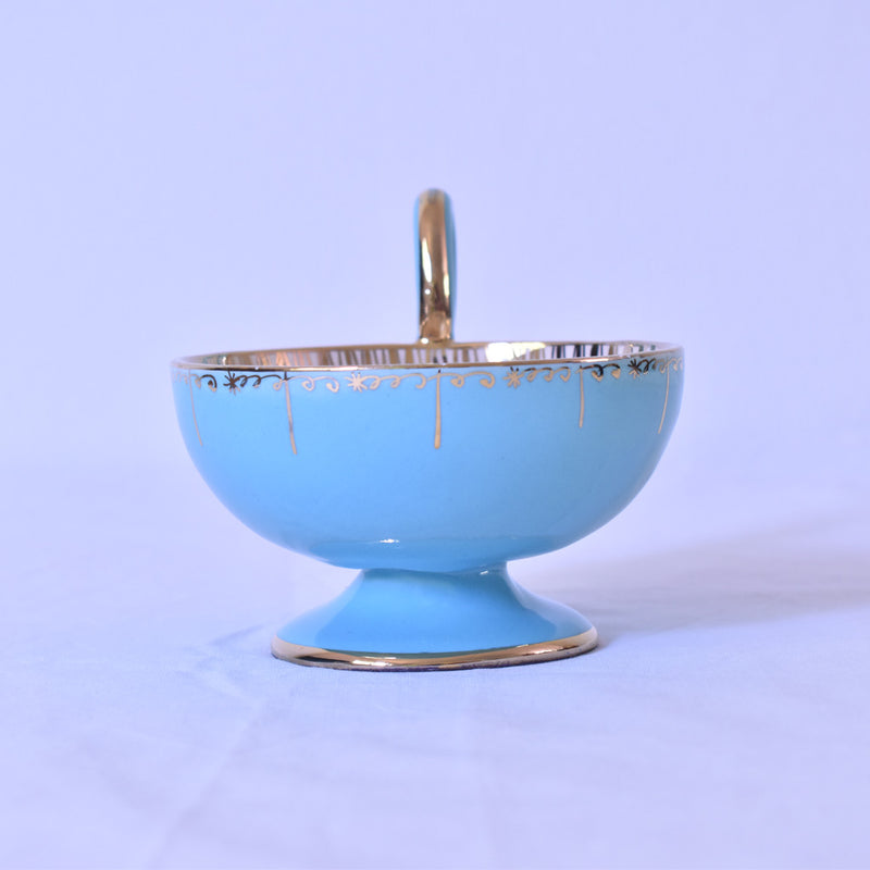 ア.ドラサンヴァル A.Dressinval チョコレートカップ ライトブルー