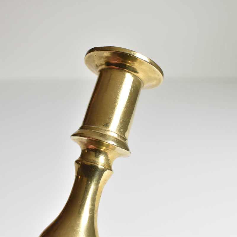 Vintage brass candle holder