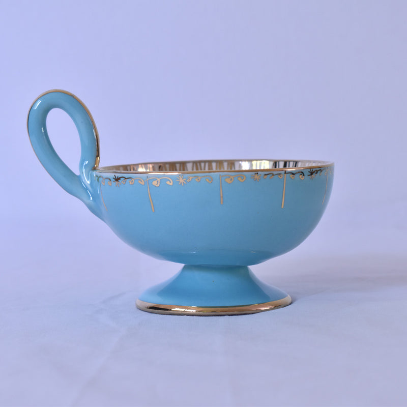 ア.ドラサンヴァル A.Dressinval チョコレートカップ ライトブルー