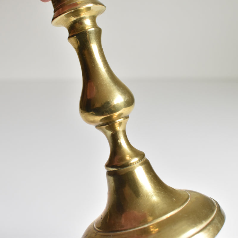 Vintage brass candle holder