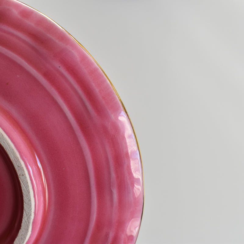 ア.ドラサンヴァル A.Dressinval コーヒーカップ＆ソーサー Pink C