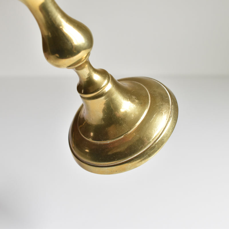 Vintage brass candle holder