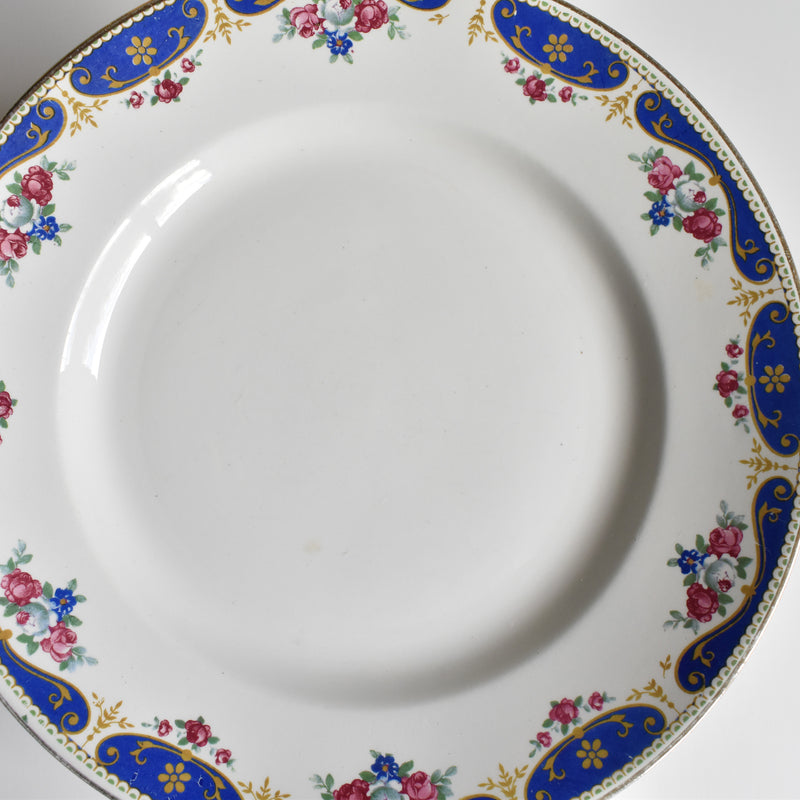 Vintage Plate Moulin des Loups Rose B